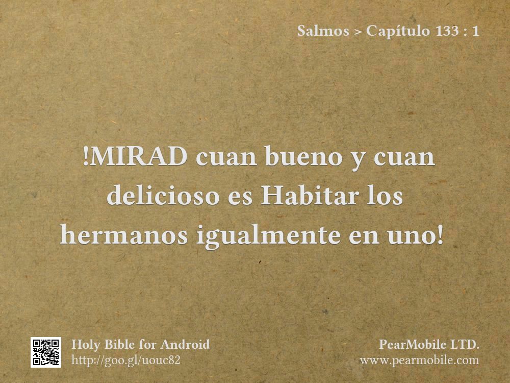 Salmos, Capítulo 133:1